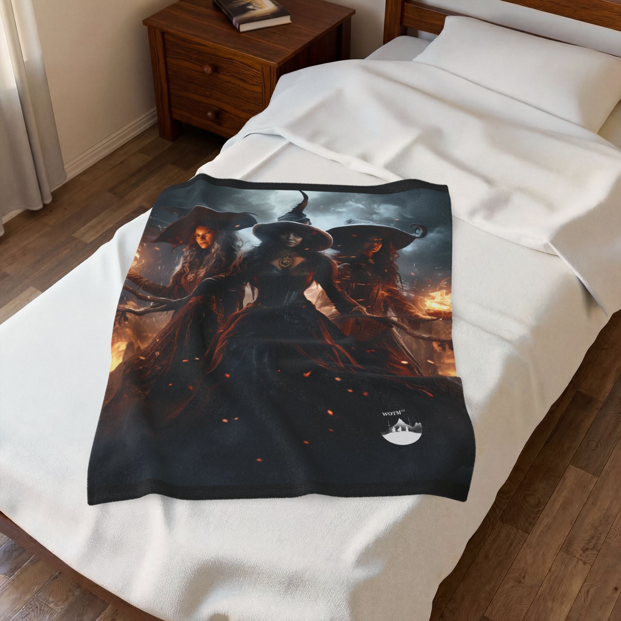 Witches of the Mountain™ Velveteen Plush Blanket