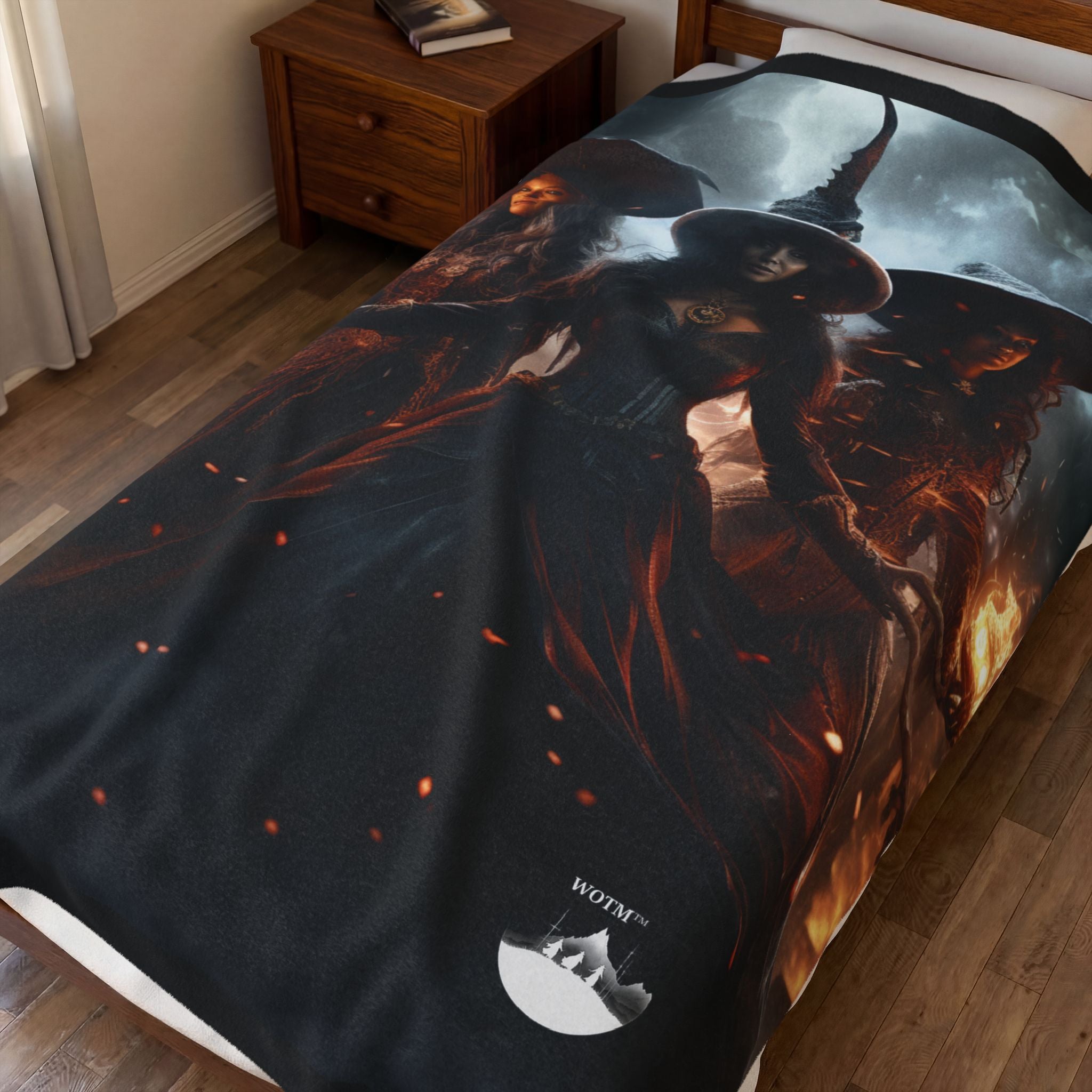 Witches of the Mountain™ Velveteen Plush Blanket