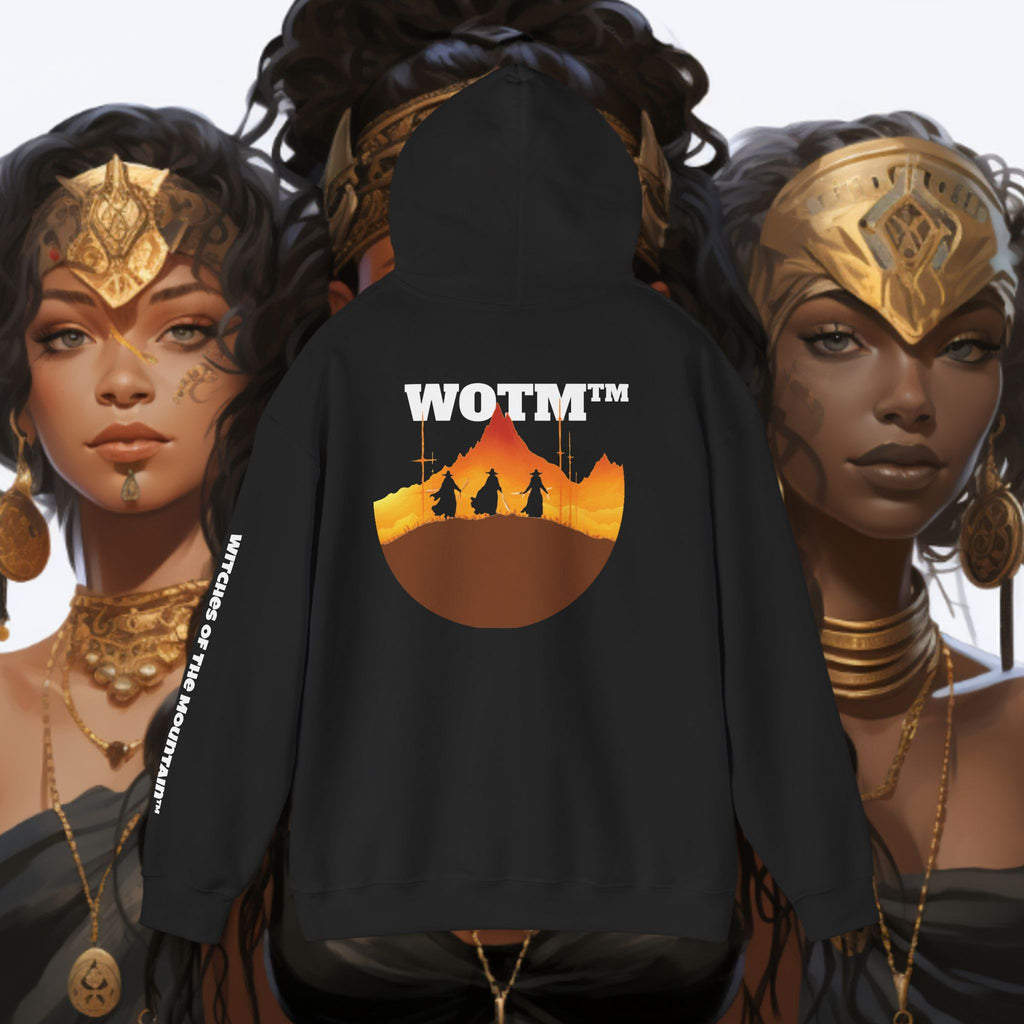 Witches of the Mountain Fire in the Mountains Hoodie — WOTM™ Witch/Sorcerer Hood