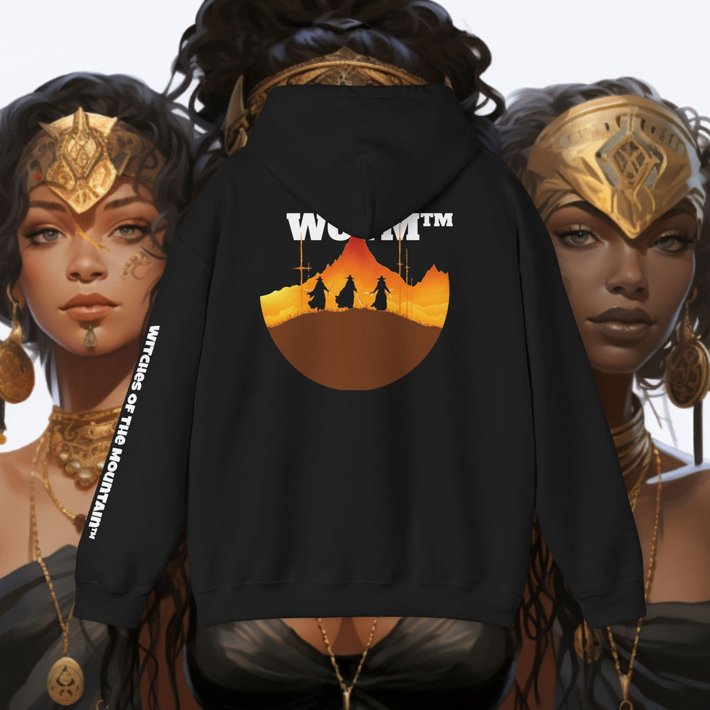 Witches of the Mountain Fire in the Mountains Hoodie — WOTM™ Witch/Sorcerer Hood