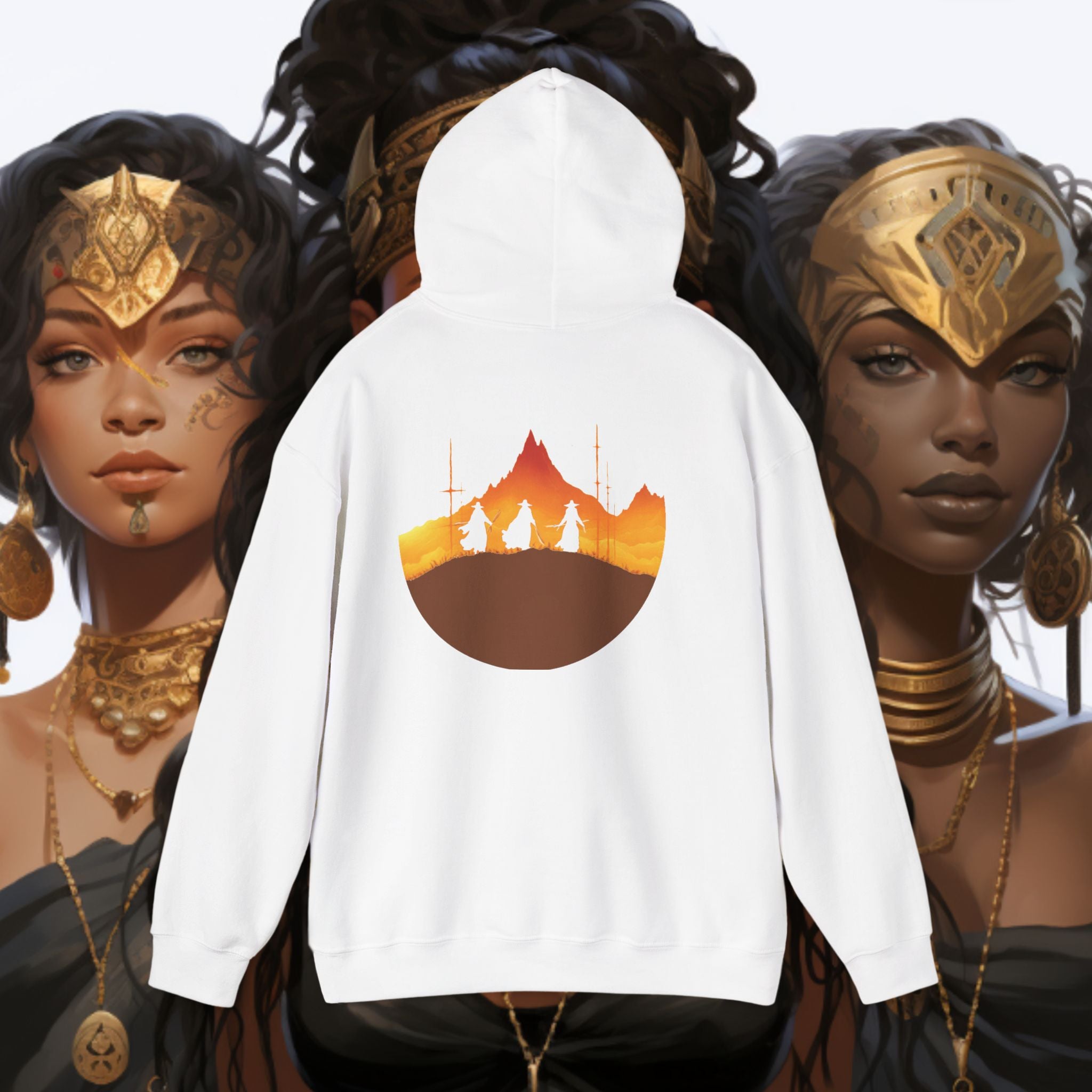 Witches of the Mountain Fire in the Mountains Hoodie — WOTM™ Witch/Sorcerer Hood